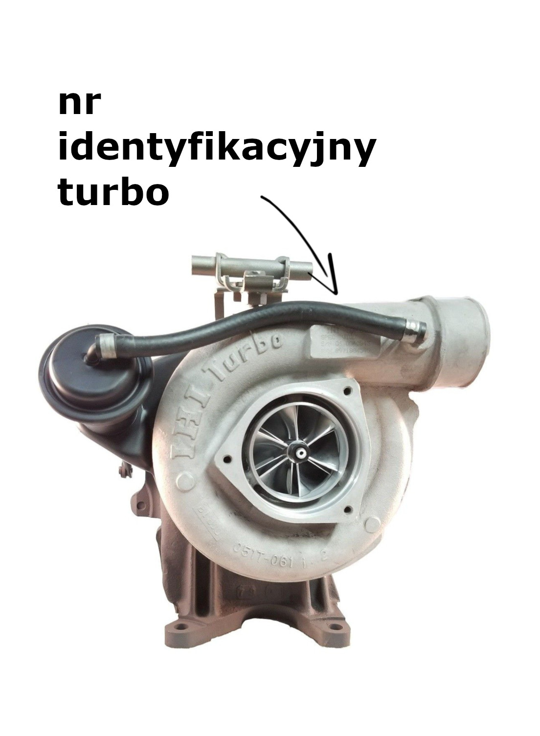 IHI identyfikacja turbo